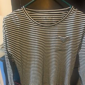 Striped Kids stretch long sleeve knit top size L